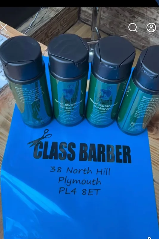 Class barber hair product