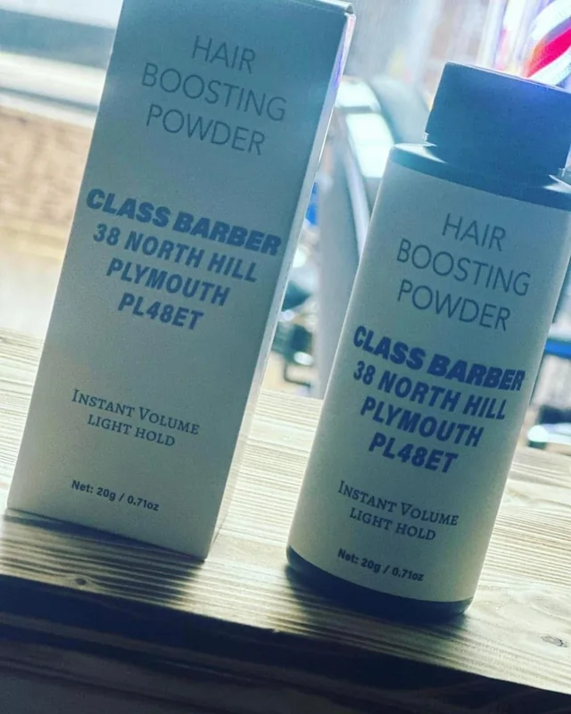 Class barber texture powder